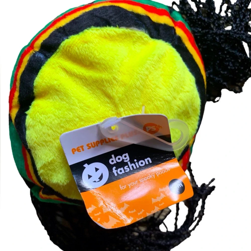 Pet Supplies Plus Rasta Dredlocks Dog Hat Color Multi Size S/M